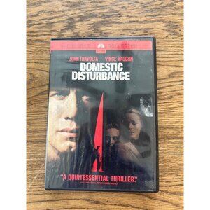 Domestic Disturbance 2001 Thriller DVD John Travolta Vince Vaughn Pre-Owned